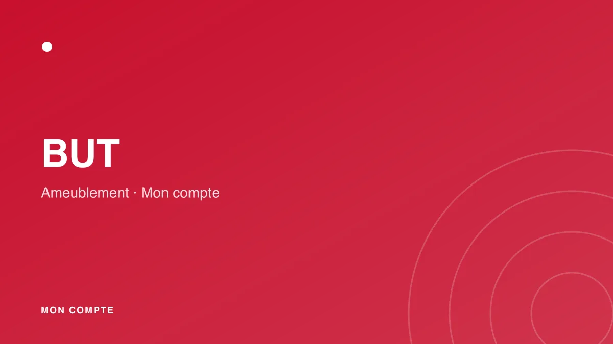 Connexion à mon compte BUT
