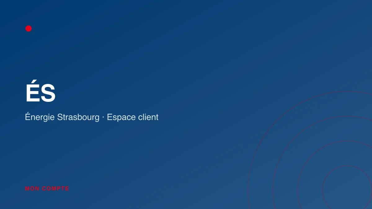 Connexion à mon espace client ÉS