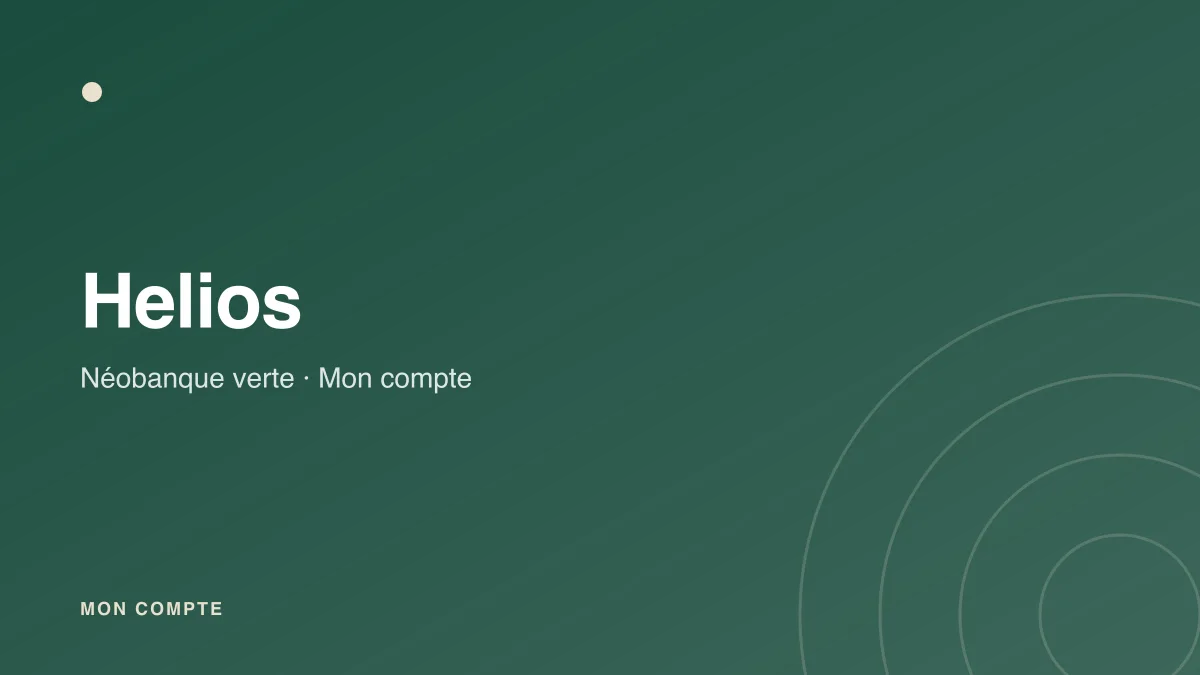 Connexion à mon compte Helios