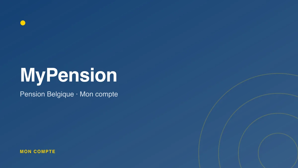 Connexion à MyPension