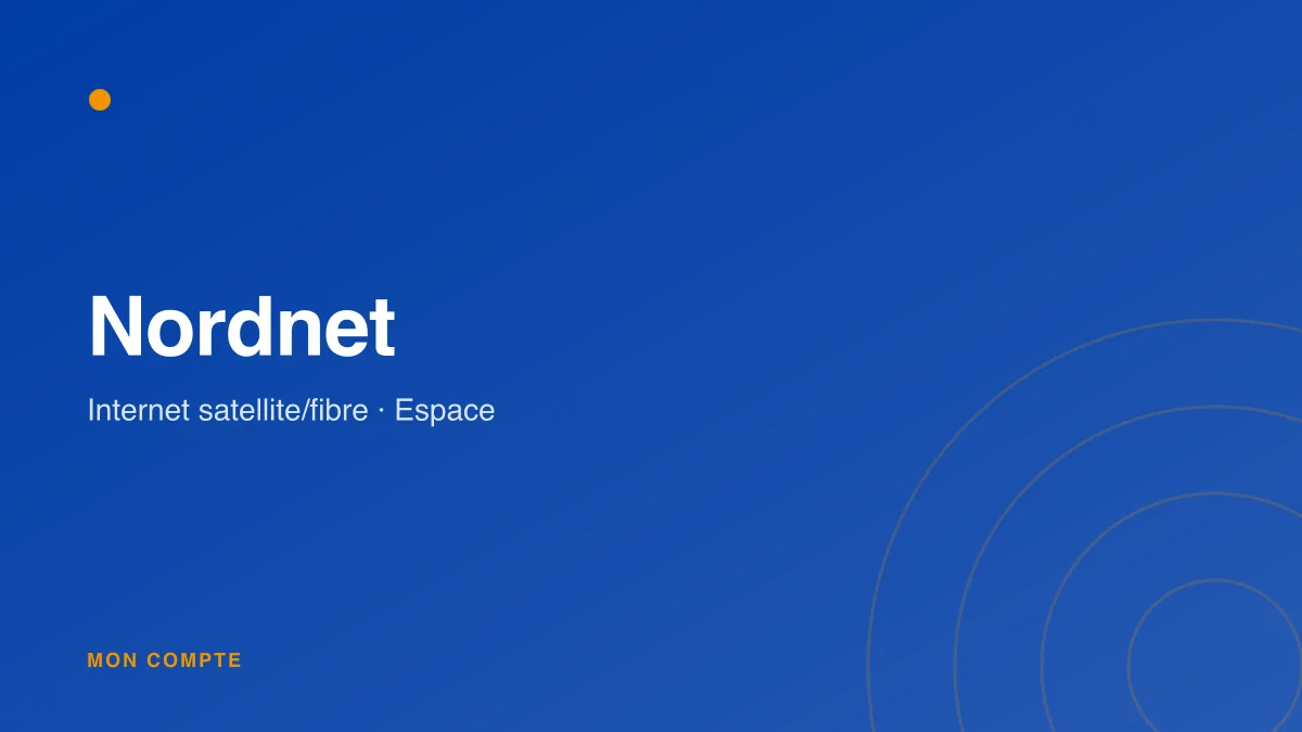 Connexion à mon espace client Nordnet