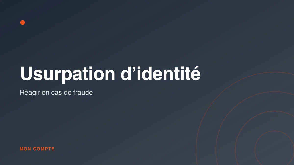 Usurpation d’identité numérique : les démarches